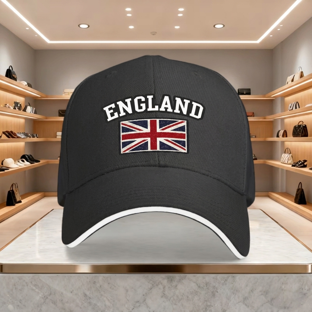 Baseballová čepice s vlajkou Anglie UK