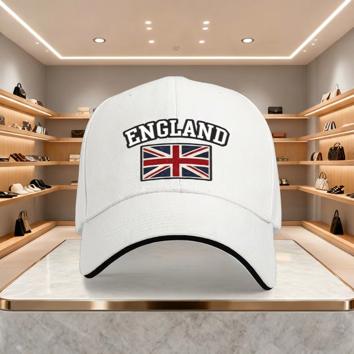 Baseballová čepice s vlajkou Anglie UK