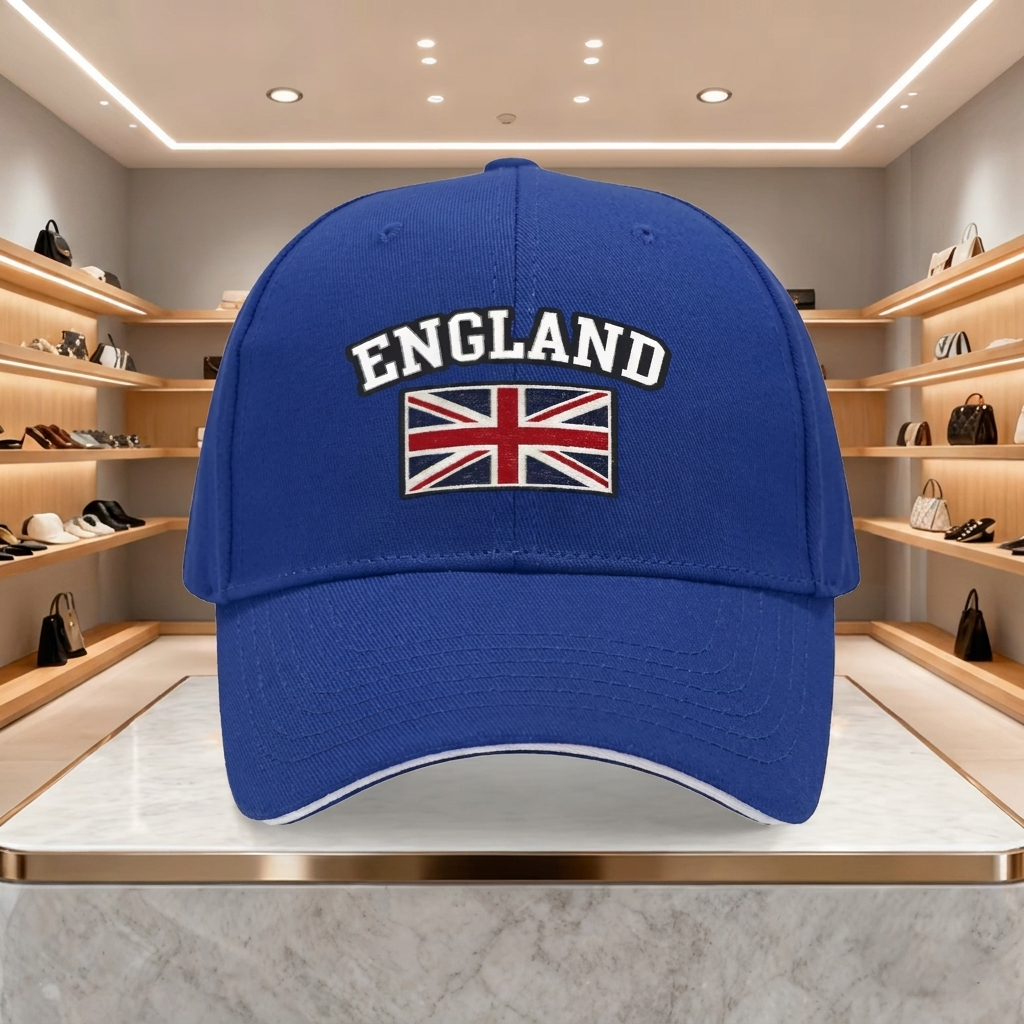 Baseballová čepice s vlajkou Anglie UK