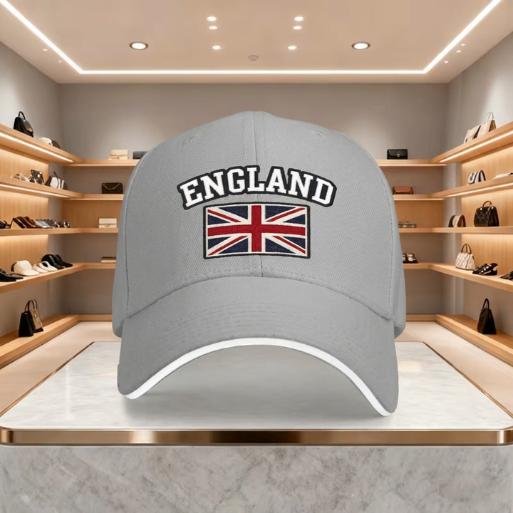 Baseballová čepice s vlajkou Anglie UK