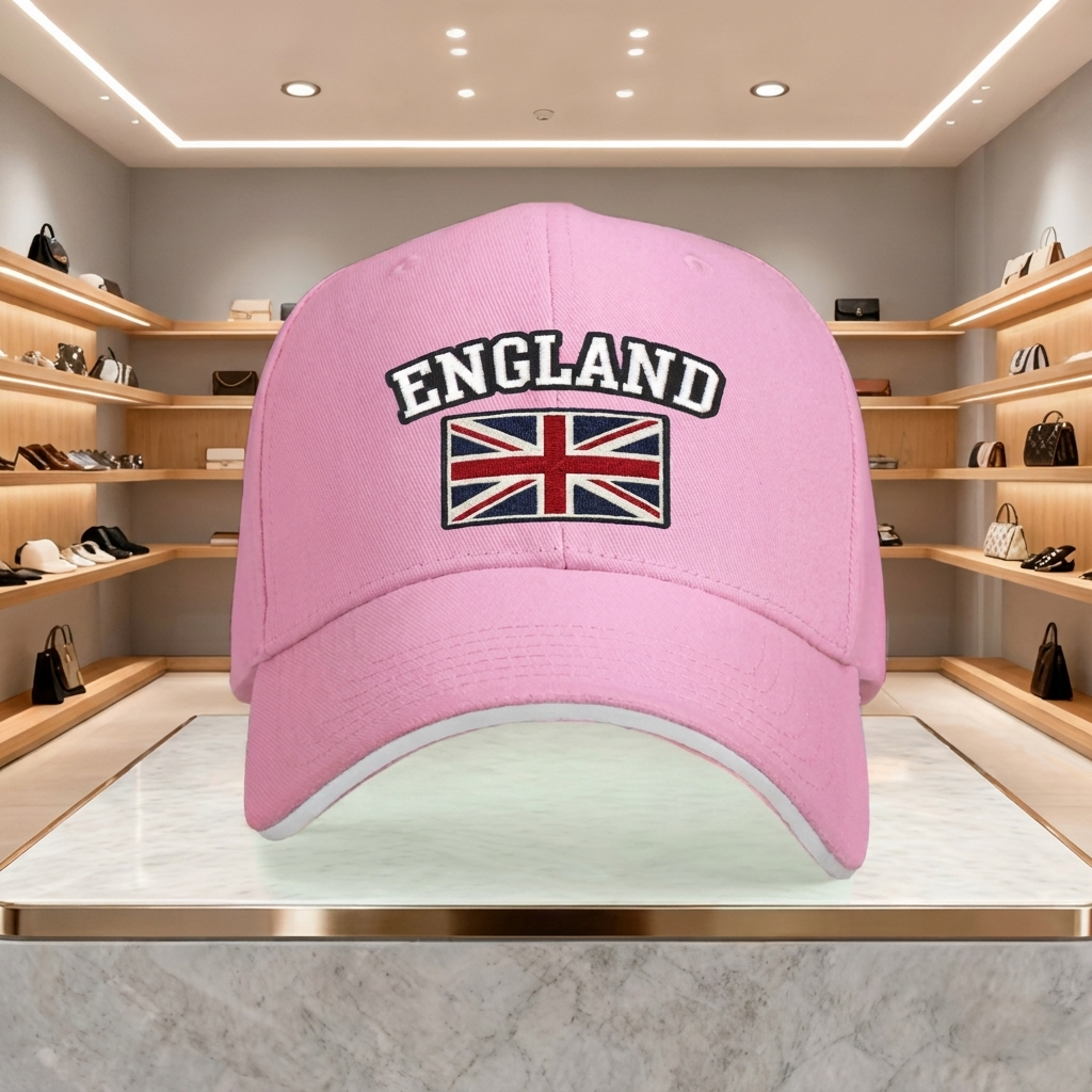 Baseballová čepice s vlajkou Anglie UK