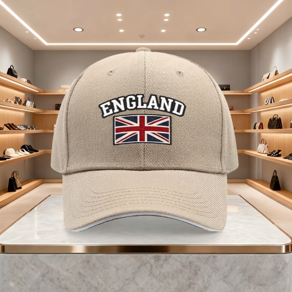 Baseballová čepice s vlajkou Anglie UK