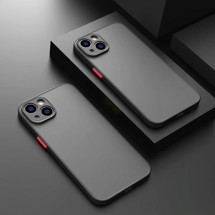 Minimalistický akrylový průhledný telefonní kryt