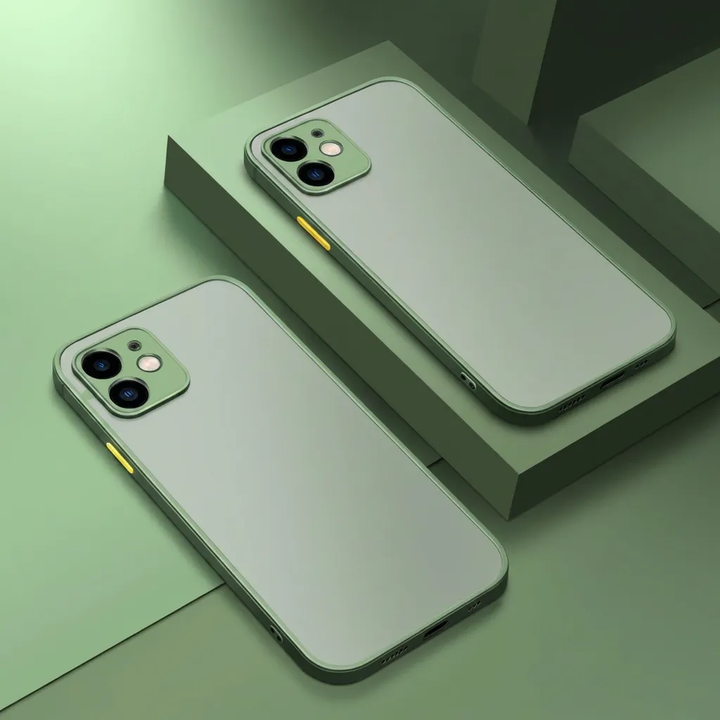 Minimalistický akrylový průhledný telefonní kryt