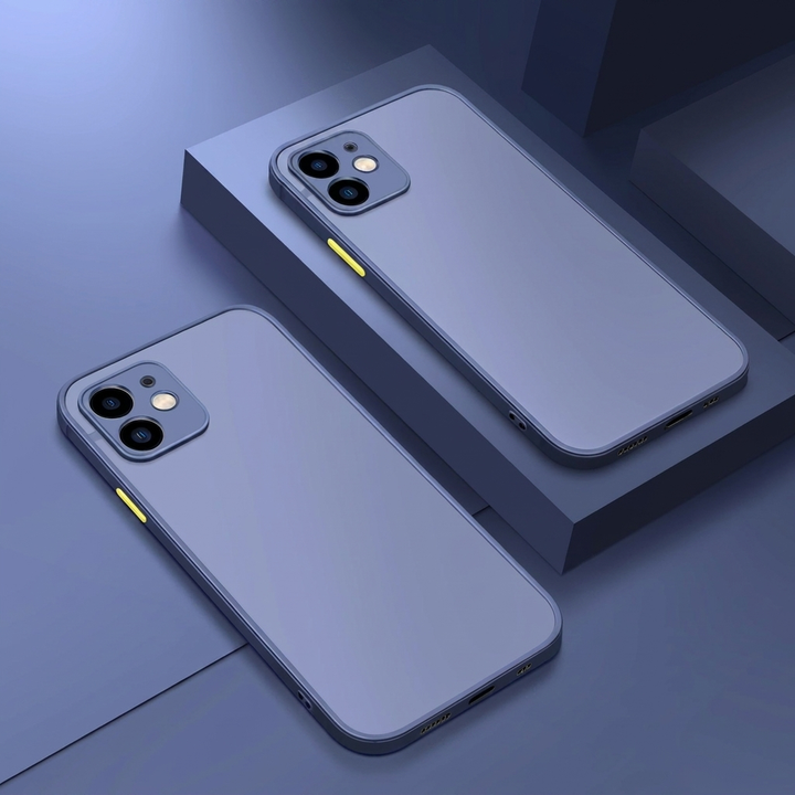 Minimalistický akrylový průhledný telefonní kryt