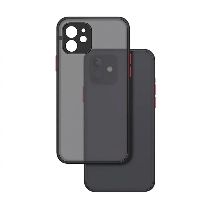 Minimalistický akrylový průhledný telefonní kryt