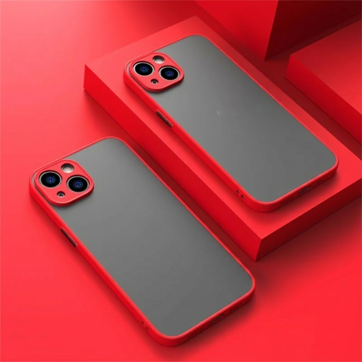 Minimalistický akrylový průhledný telefonní kryt