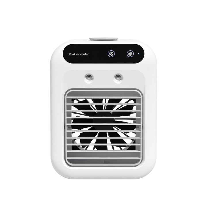 Kompaktní domácí ventilátor na chlazení vzduchu