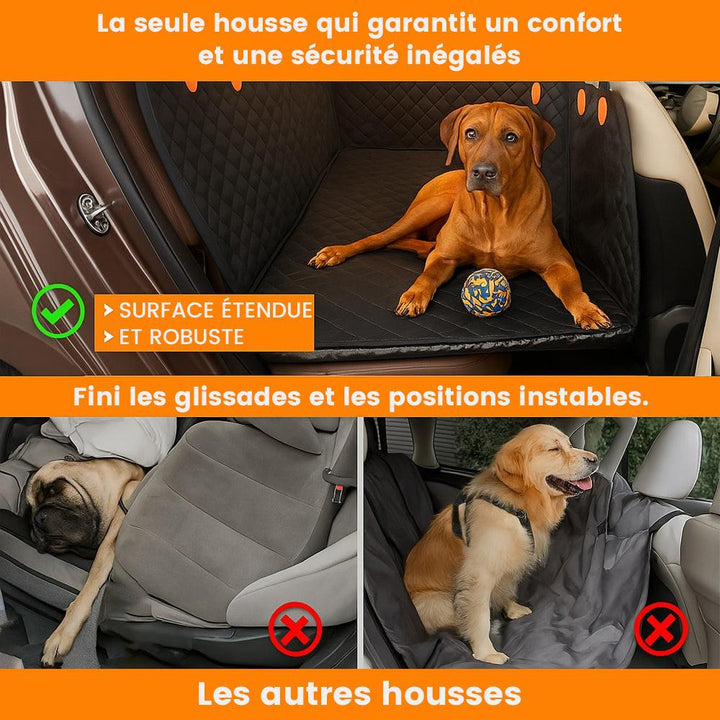 Housse Voiture Pour Chien - Protège Siège zaxx