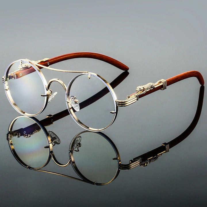 Retro styl s moderní ochranou vintage dvojmostové sluneční brýle