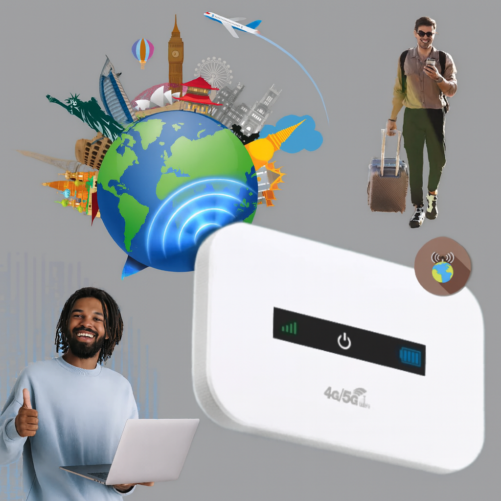 Přenosný Wi-Fi router – Internetový přístup na cestách