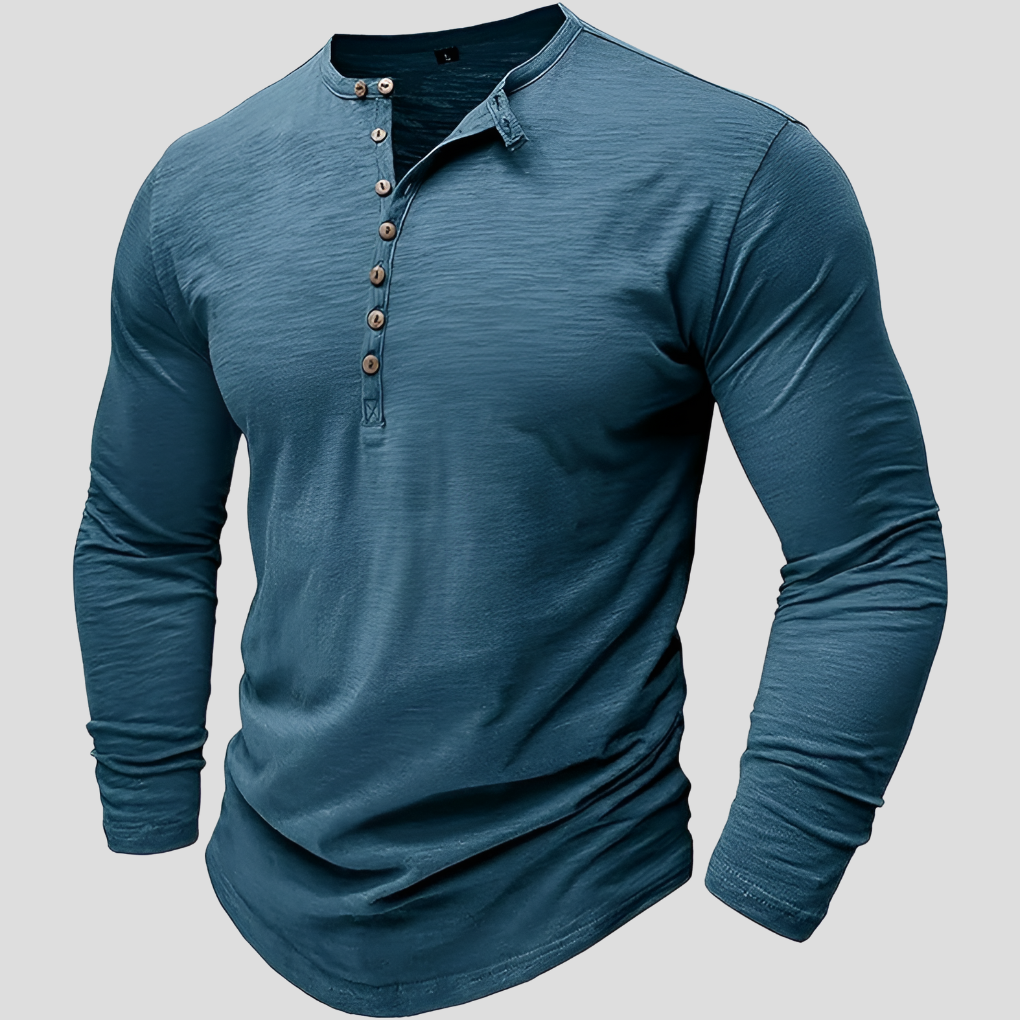 Volné Pánské Bavlněné Tričko – Casual Každodenní Styl