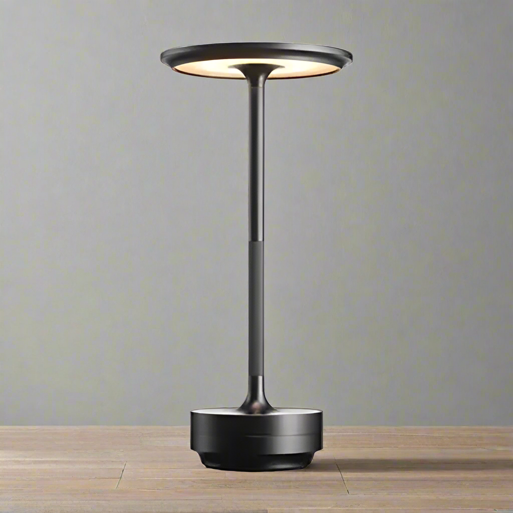 Jednoduchá nabíjecí bezdrátová stolní lampa