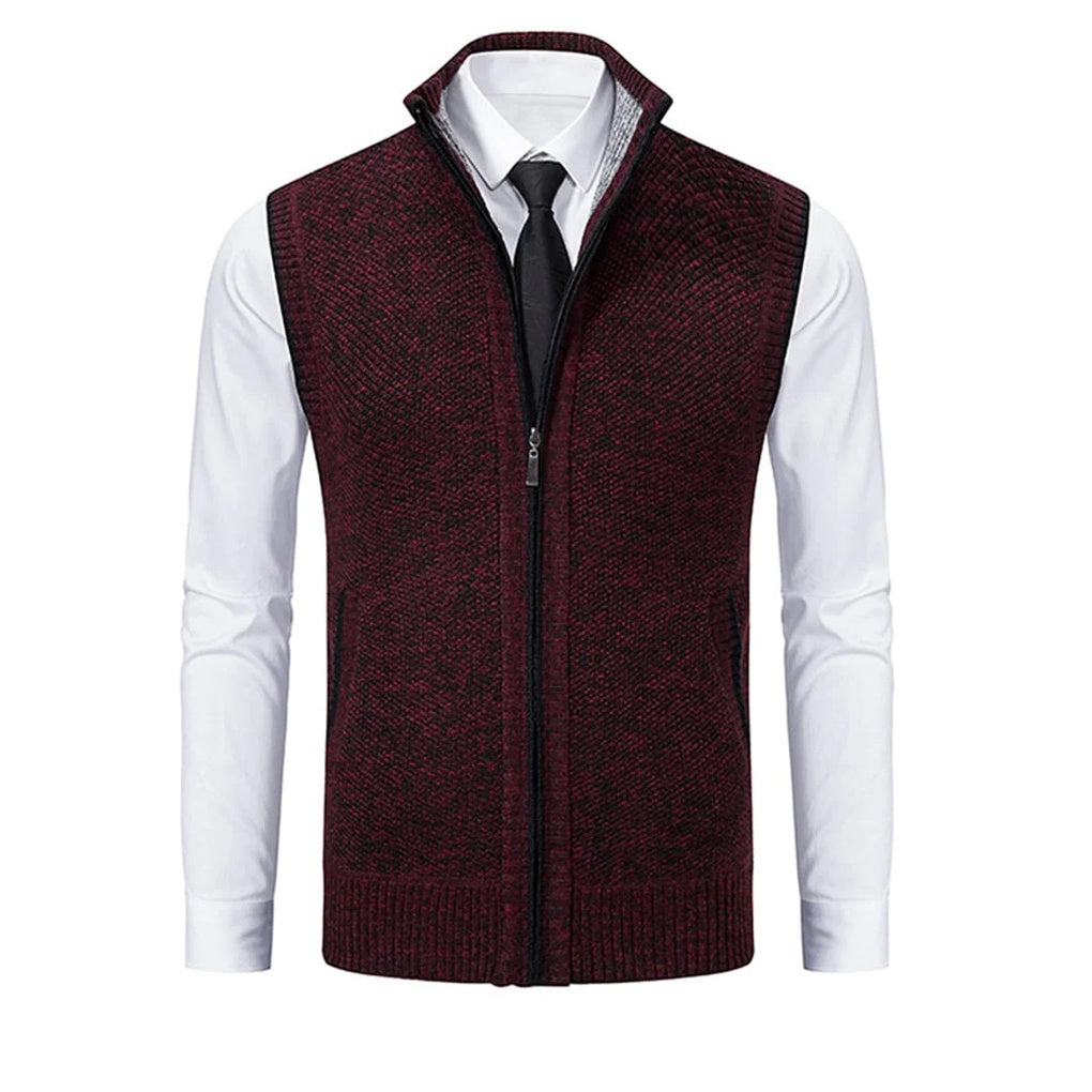 Stylový pánský vest — Polished Layer s jemnými detaily