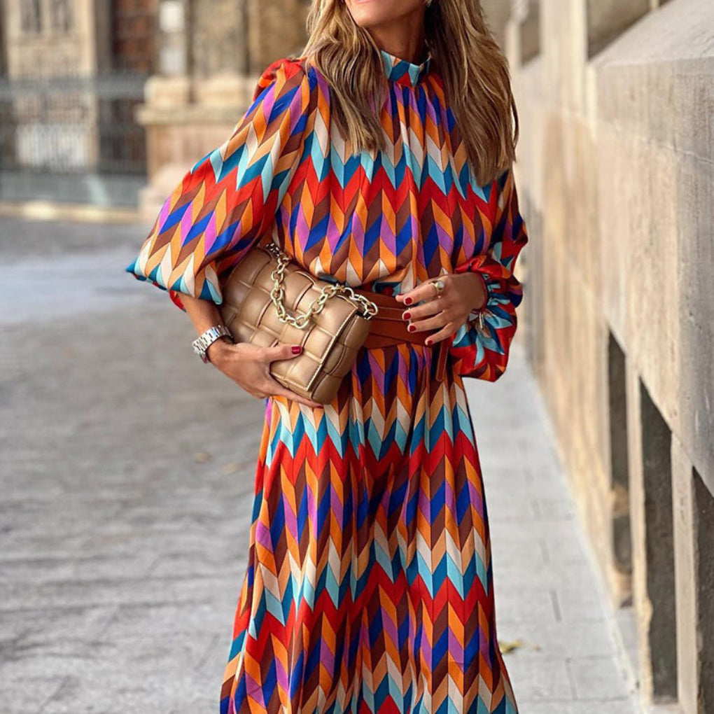 Sukně s potiskem tie-dye pro ženy