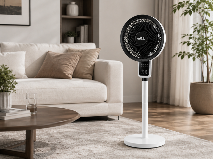 Design Variabilní pedestalový ventilátor s 3D oscilační